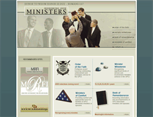 Tablet Screenshot of honoringourministers.com